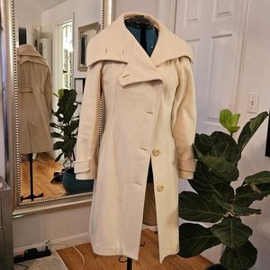 Wilfred virgin wool and cashmere coat